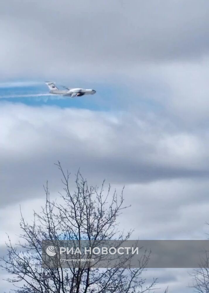 Военно-транспортный самолет Ил-76 потерпел крушение при взлете в Ивановской области