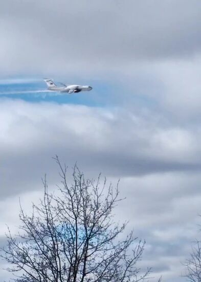 Военно-транспортный самолет Ил-76 потерпел крушение при взлете в Ивановской области