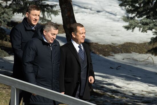 Рабочая поездка зампреда Совбеза РФ Д. Медведева в Волгоград