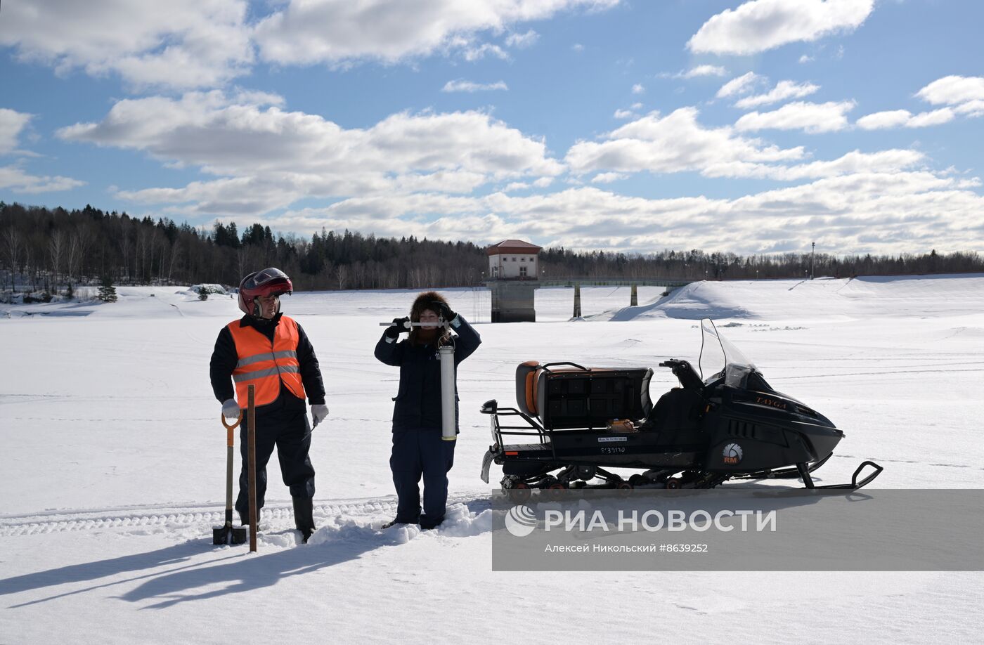 Работа Истринского гидроузла