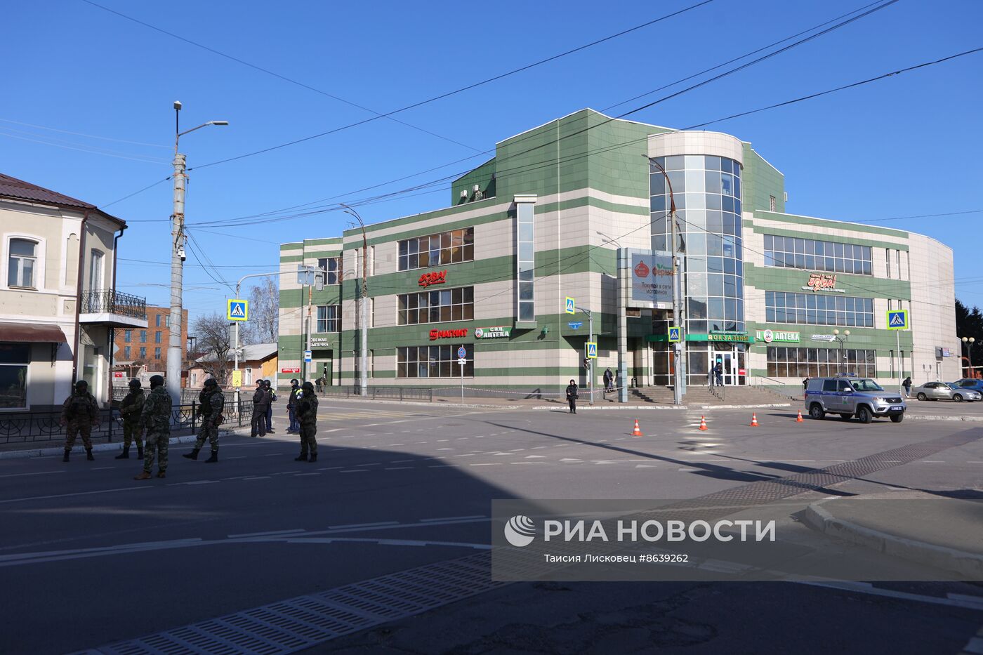 В здание администрации Белгорода врезался беспилотник