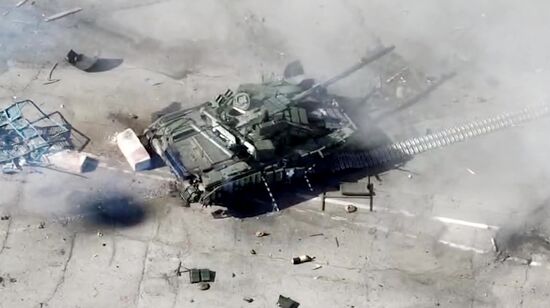 Вооруженные силы РФ уничтожило технику украинских ДРГ