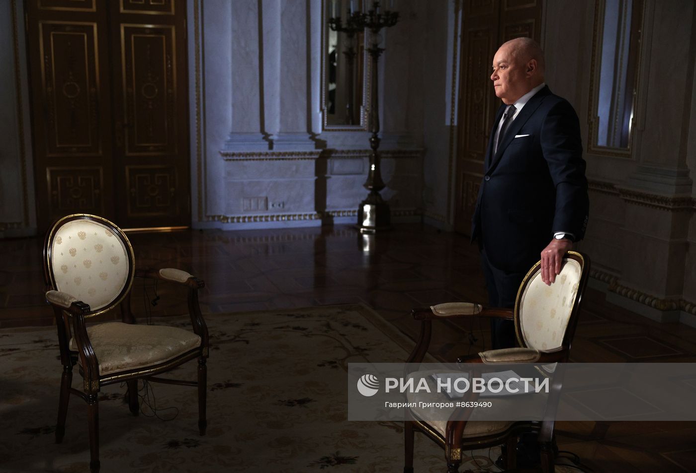 Интервью Владимира Путина гендиректору "России сегодня" Дмитрию Киселеву
