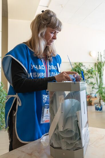 Досрочное голосование на выборах президента РФ 