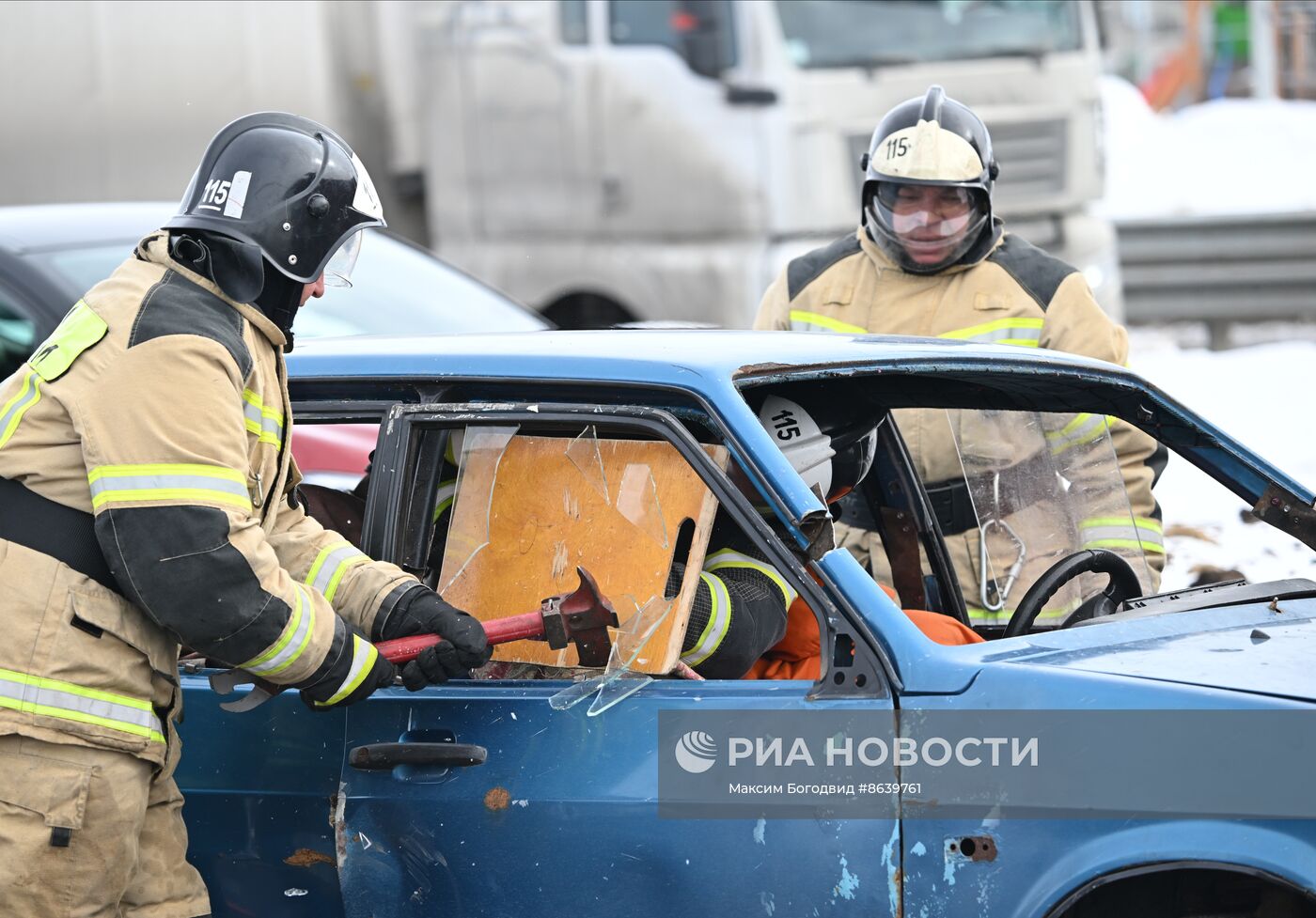 Учения в Татарстане по ликвидации последствий ДТП