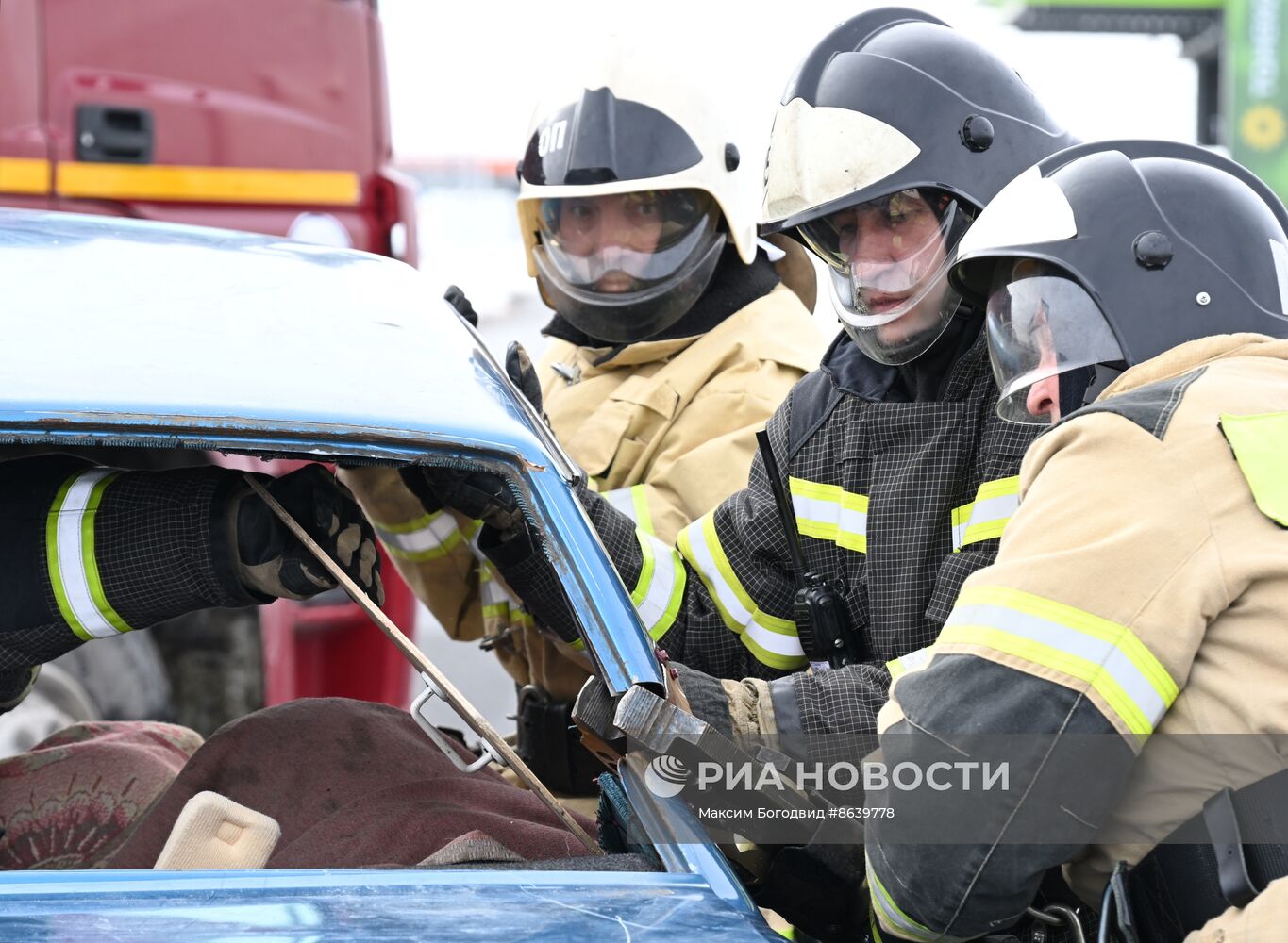 Учения в Татарстане по ликвидации последствий ДТП