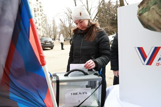 Досрочное голосование на выборах президента РФ