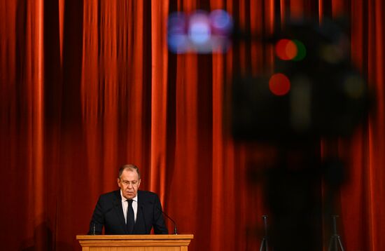 Заседание, посвященное 90-летию основания Дипломатической академии МИД России