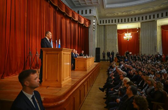 Заседание, посвященное 90-летию основания Дипломатической академии МИД России