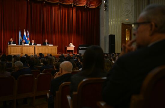 Заседание, посвященное 90-летию основания Дипломатической академии МИД России