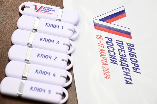 Разделение ключа расшифрования ДЭГ на выборах президента в Москве
