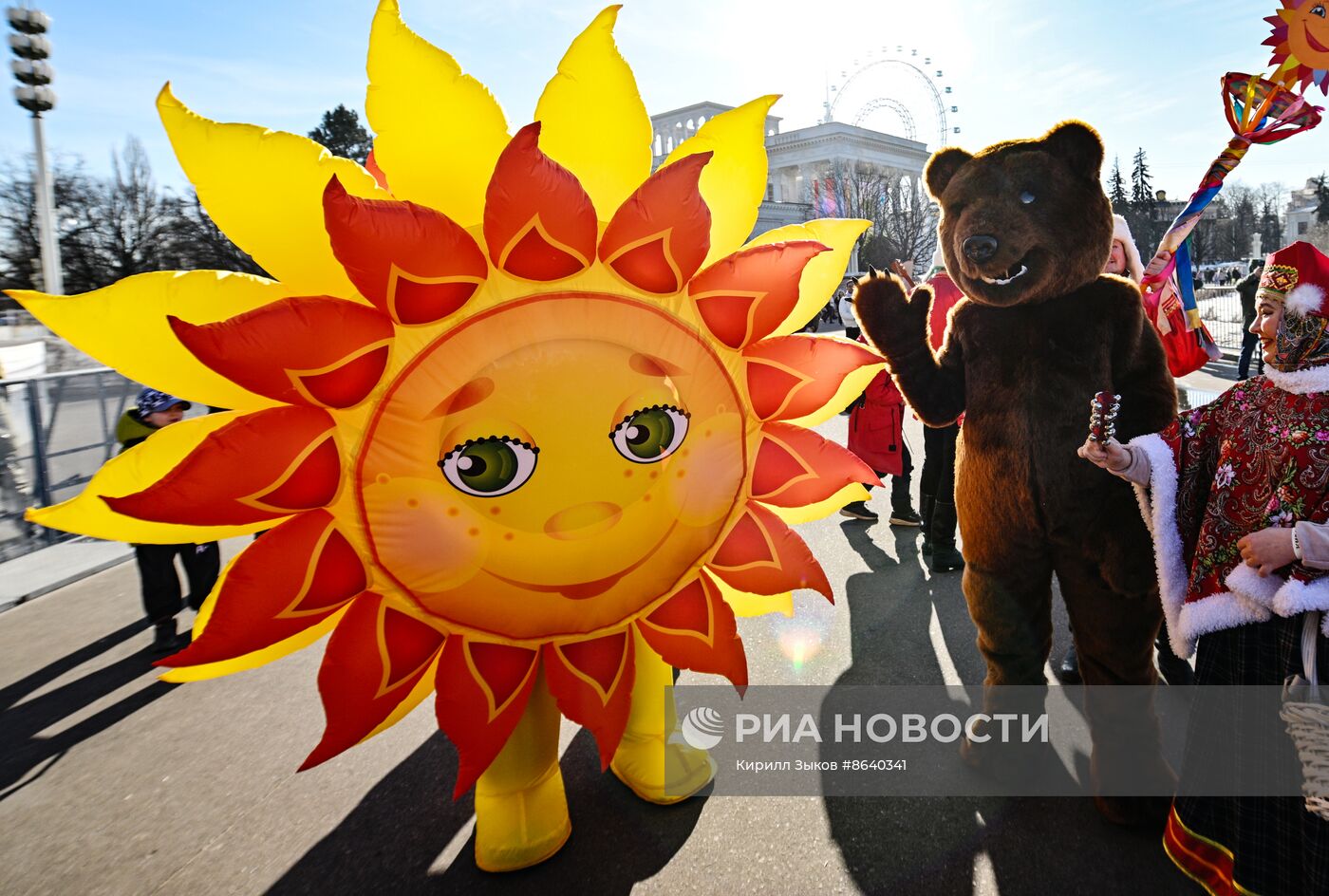 Выставка "Россия". Масленичная неделя