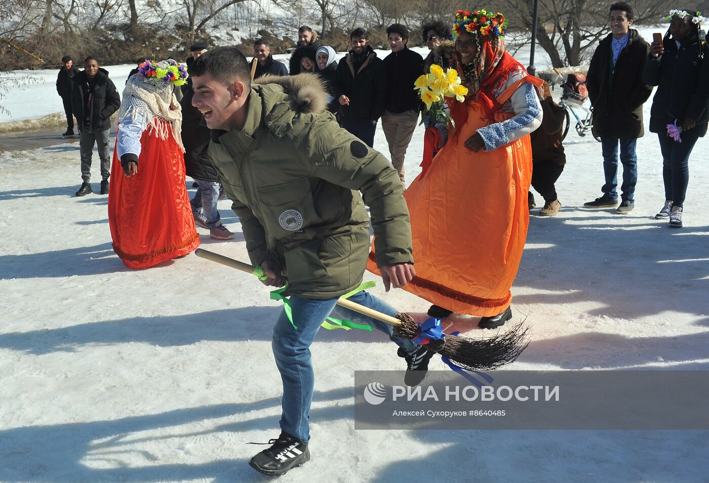 Празднование Масленицы в Тамбове