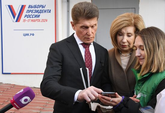 Выборы президента России в регионах 