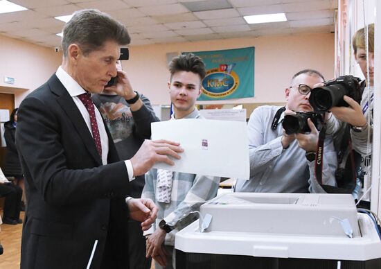 Выборы президента России в регионах 