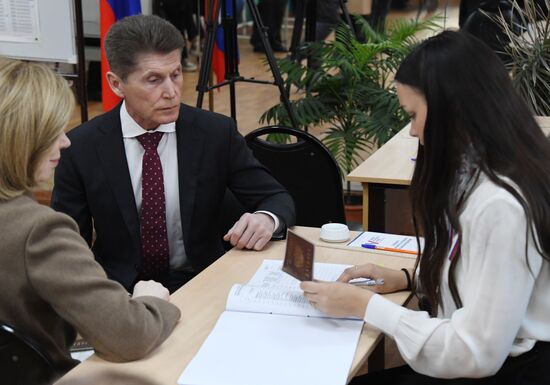 Выборы президента России в регионах 