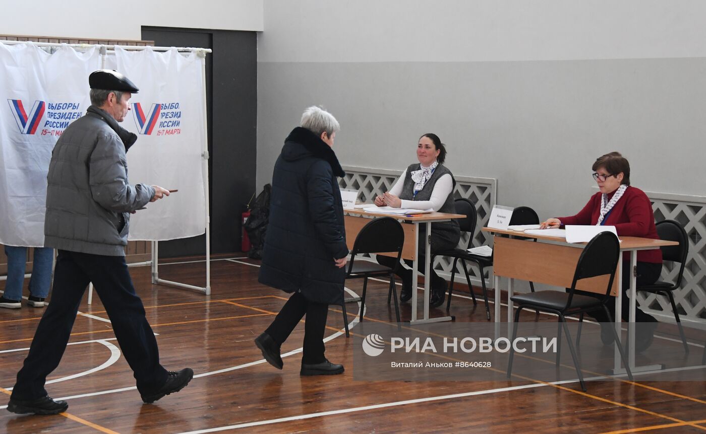 Выборы президента России в регионах 