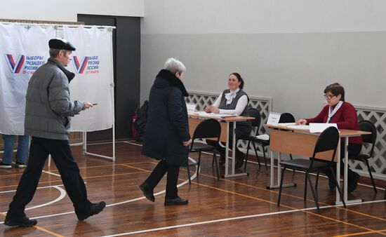 Выборы президента России в регионах 