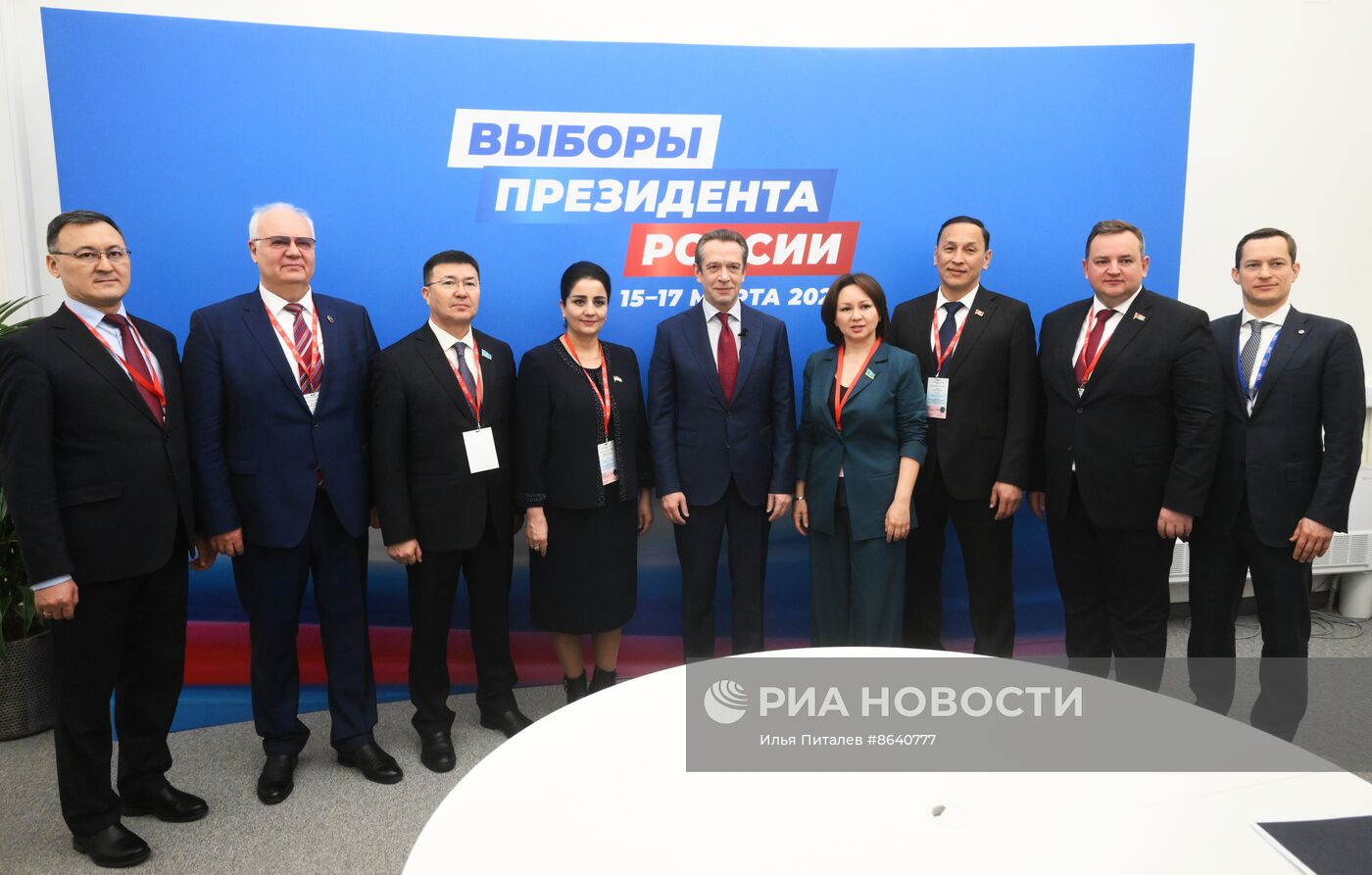 Избирательный штаб кандидата в президенты РФ В. Путина