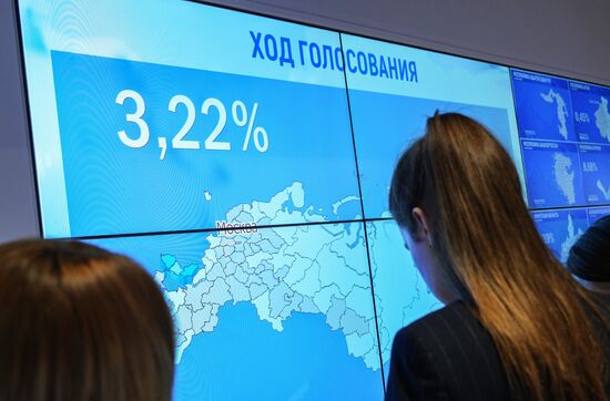 Работа Информационного центра ЦИК РФ