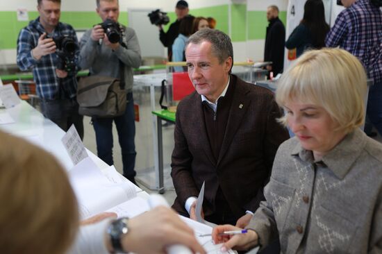 Выборы президента России в регионах