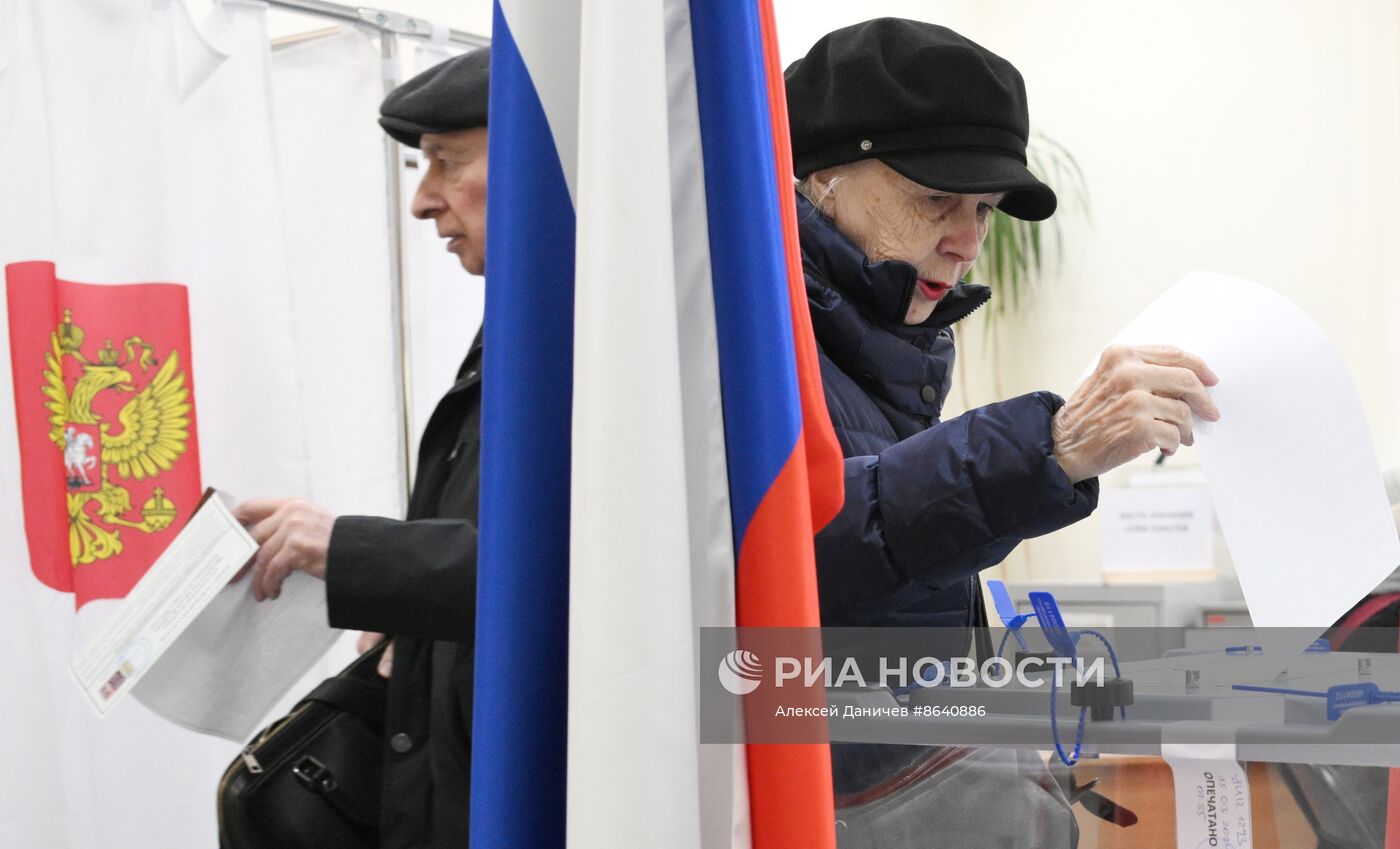 Выборы президента России в регионах 