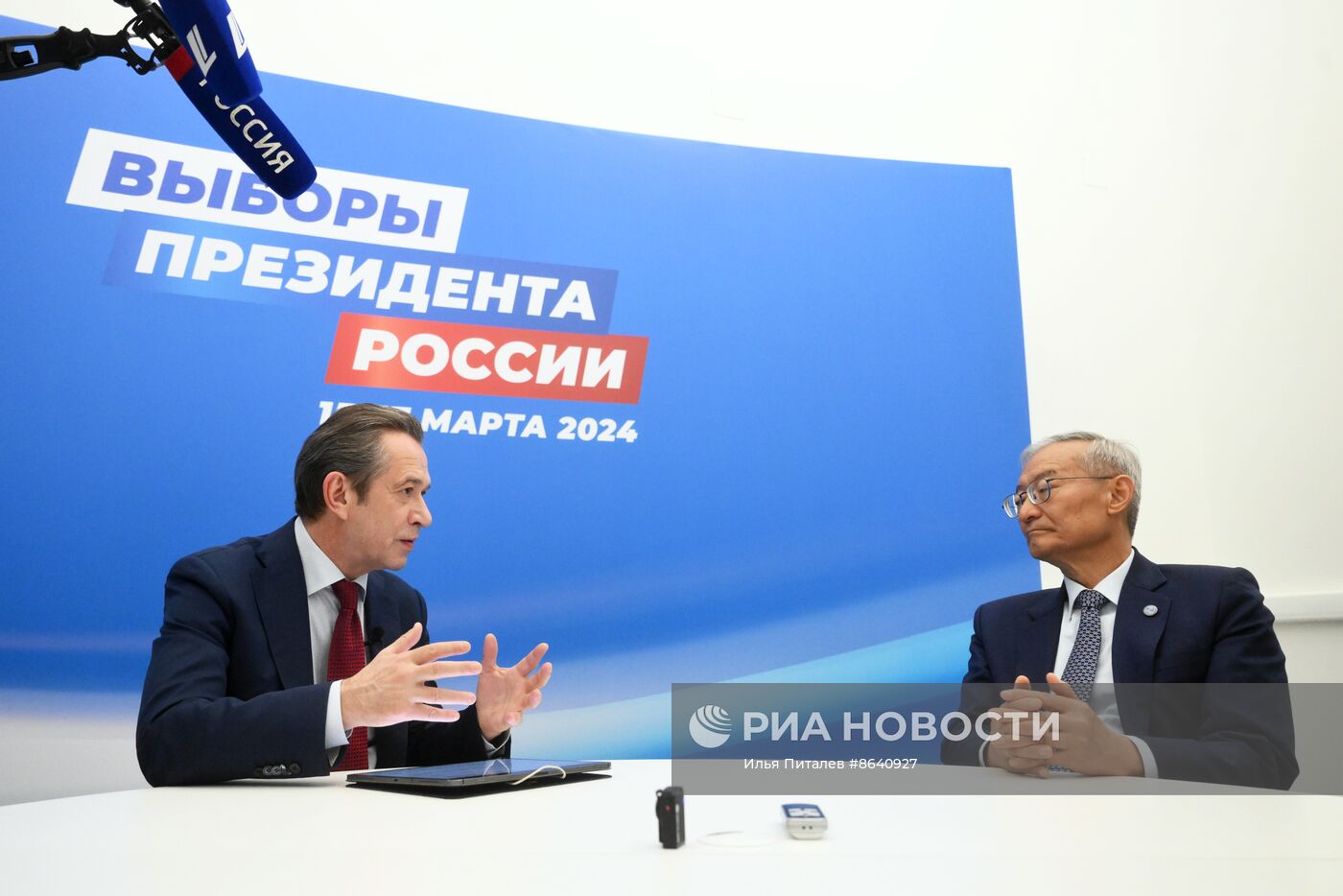 Избирательный штаб кандидата в президенты РФ В. Путина