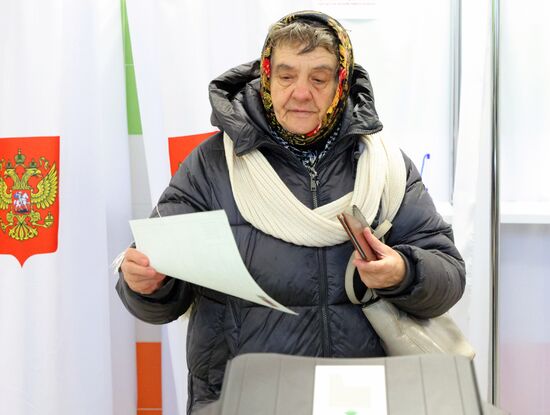 Выборы президента России в регионах