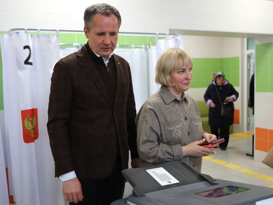 Выборы президента России в регионах