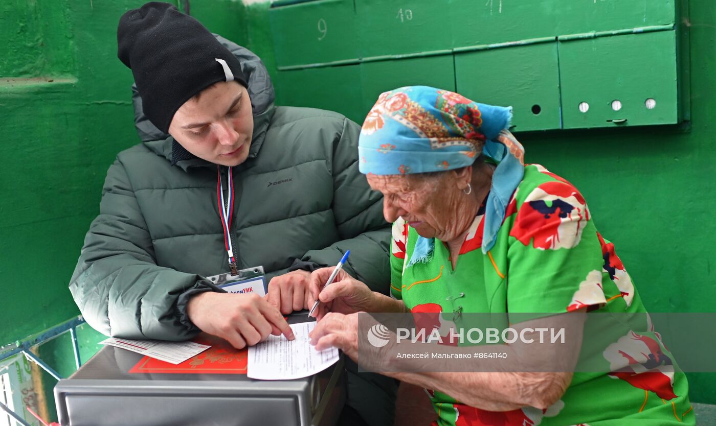 Выборы президента России в регионах