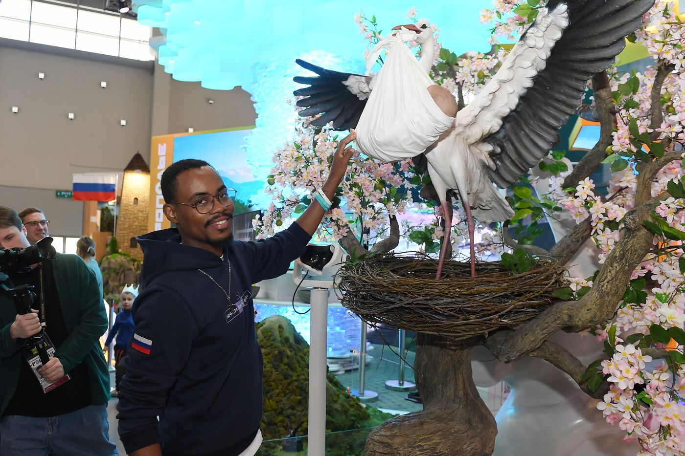 Выставка "Россия". Экскурсия для участников ВФМ