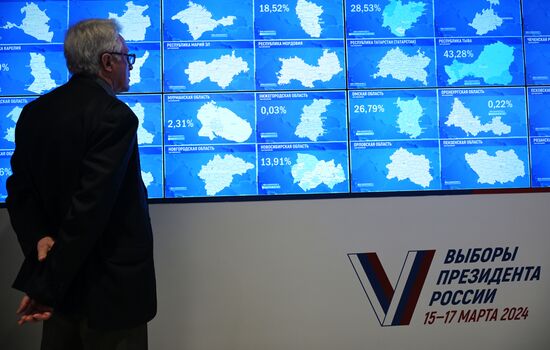 Работа Информационного центра ЦИК РФ