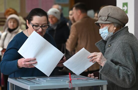 Выборы президента РФ в новых регионах