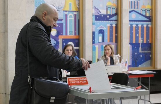 Выборы президента России в регионах