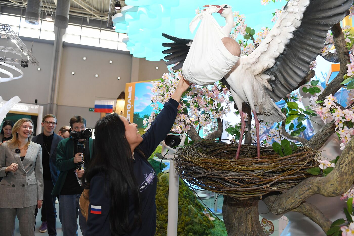 Выставка "Россия". Экскурсия для участников ВФМ