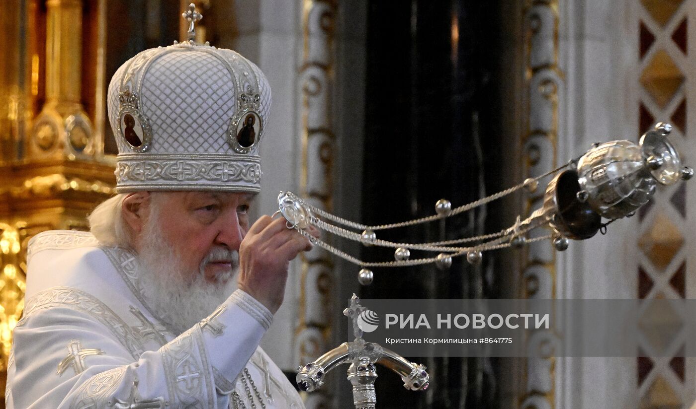 Отпевание представителя Патриарха Сербского при Московском Патриаршем престоле епископа Моравичского Антония