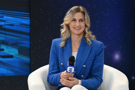 Выставка "Россия". Встреча с олимпийской чемпионкой Аллой Шишкиной