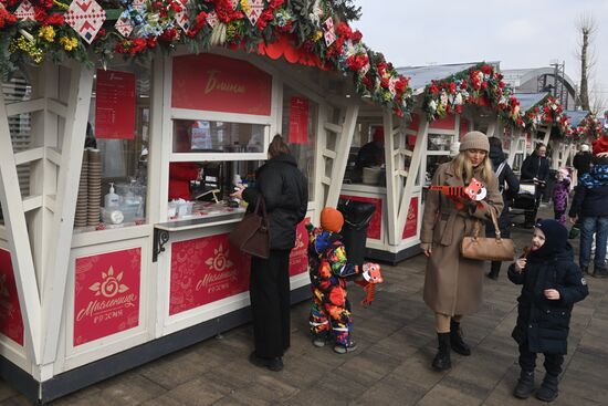 Выставка "Россия". Масленичная неделя