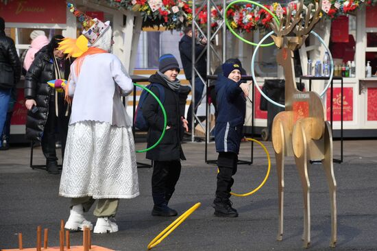 Выставка "Россия". Масленичная неделя