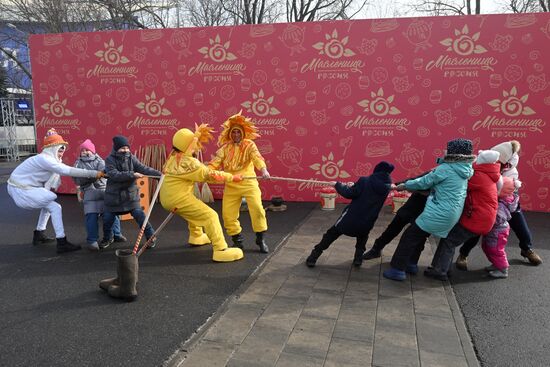 Выставка "Россия". Масленичная неделя