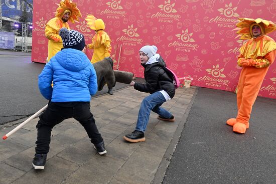 Выставка "Россия". Масленичная неделя