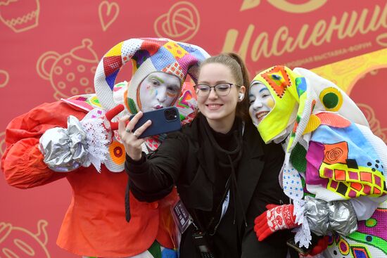 Выставка "Россия". Масленичная неделя