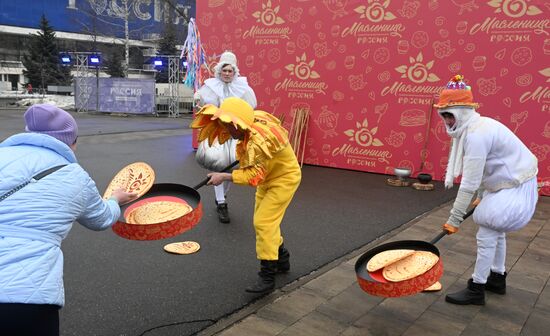 Выставка "Россия". Масленичная неделя