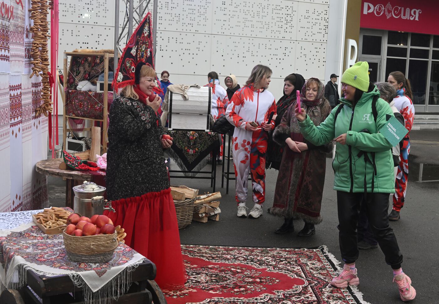 Выставка "Россия". Масленичная неделя