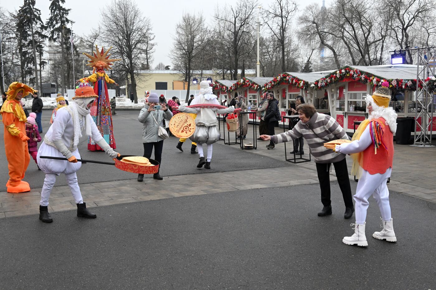 Выставка "Россия". Масленичная неделя