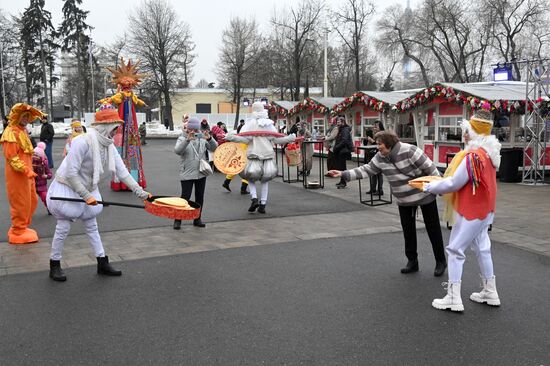 Выставка "Россия". Масленичная неделя