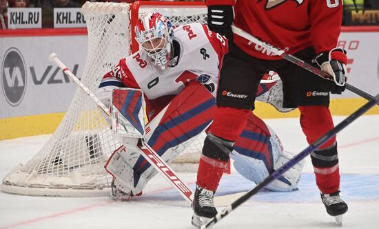 Хоккей. КХЛ. Матч "Авангард" - "Локомотив"