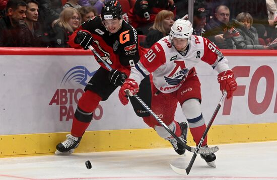 Хоккей. КХЛ. Матч "Авангард" - "Локомотив"