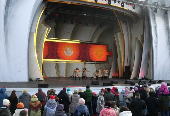 Выставка "Россия". Масленичная неделя