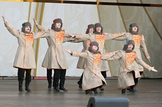 Выставка "Россия". Масленичная неделя